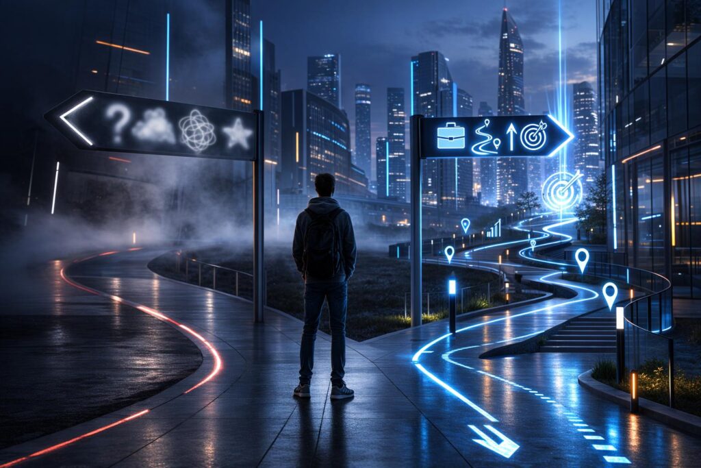 Career growth with digital marketing and AI in 2026
